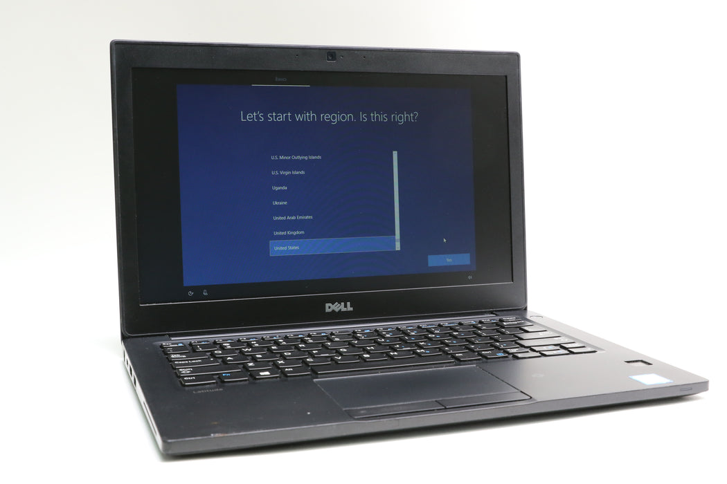 100%BATT 12.5" Dell Latitude 7280, i7-7600U 2.80GHz, 8GB, 256GB SSD