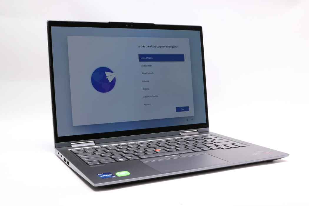 14" UHD+ Lenovo Thinkpad X1 Yoga Gen 7, i7-1270P, 32GB, 512GB SSD, Touch