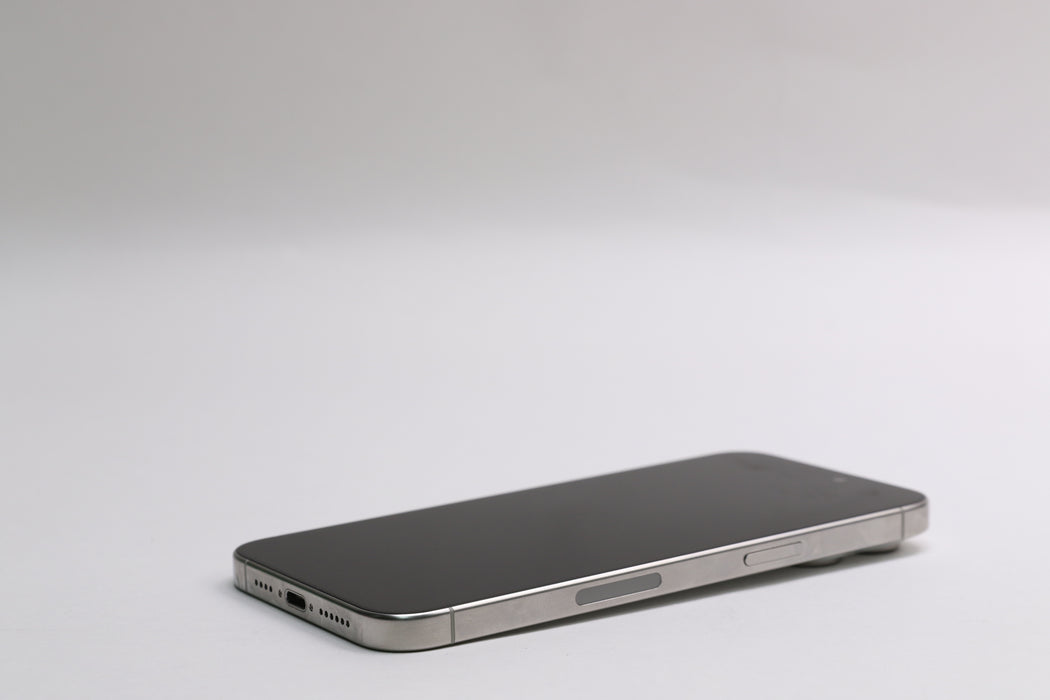 iPhone 15 Pro Max, 1TB, Unlocked, White Titanium, MU6G3LL/A