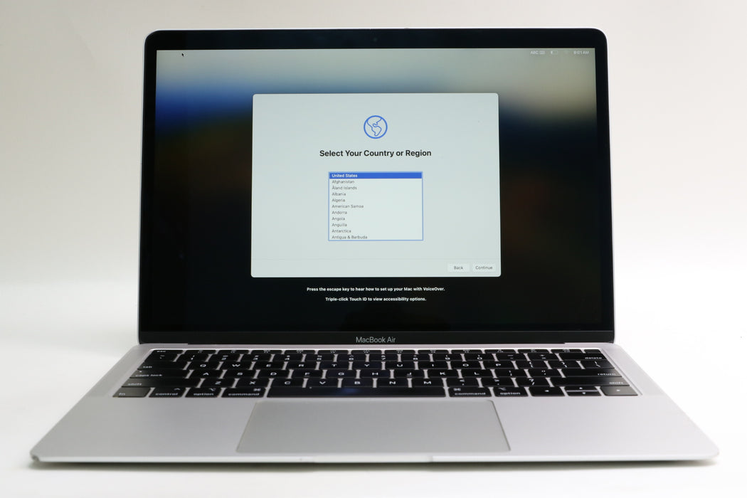 13" QHD+ 2019, MacBook Air, MREA2LL/A, i5-8210Y, 8GB, 128GB SSD