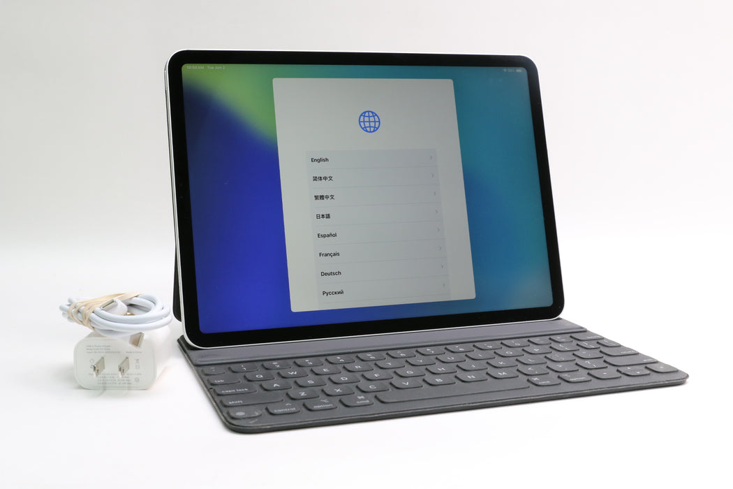 11" iPad Pro 2nd Gen, 256GB, Unlocked, Silver, MXEX2LL/A