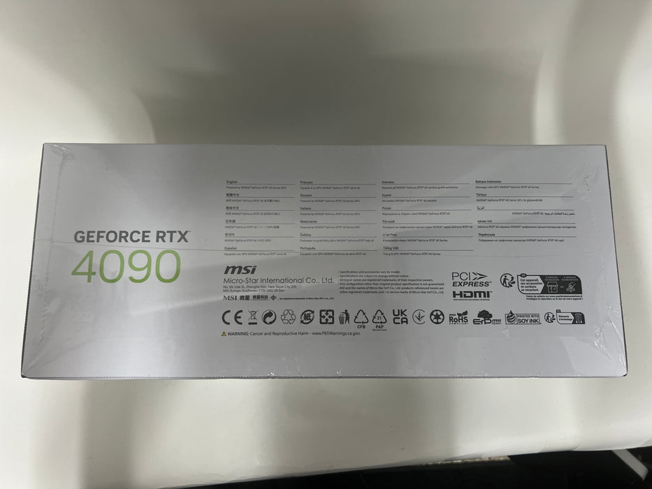 Brand New! MSI Suprim Liquid X GeForce RTX 4090 24GB, 912-V510-220